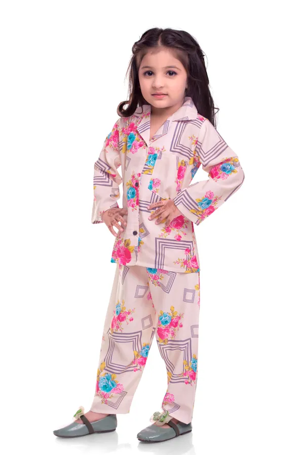Cotton_Pink_Floral_Printed_Night_Co-Ords_Set_For_Kids