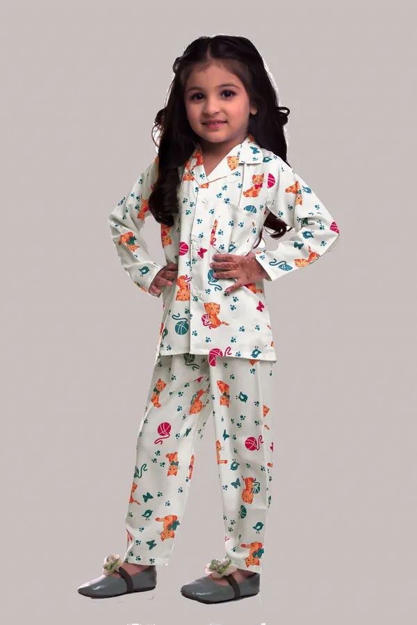 Cotton_White_Digital_Printed_Night_Co-Ordsset_For_Kids