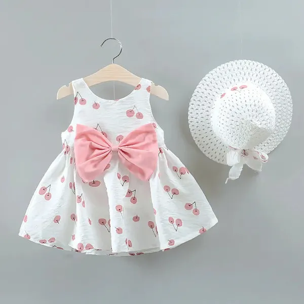 Georgette_Light_Pink_Printed_Cherry_Frock_For_Girl