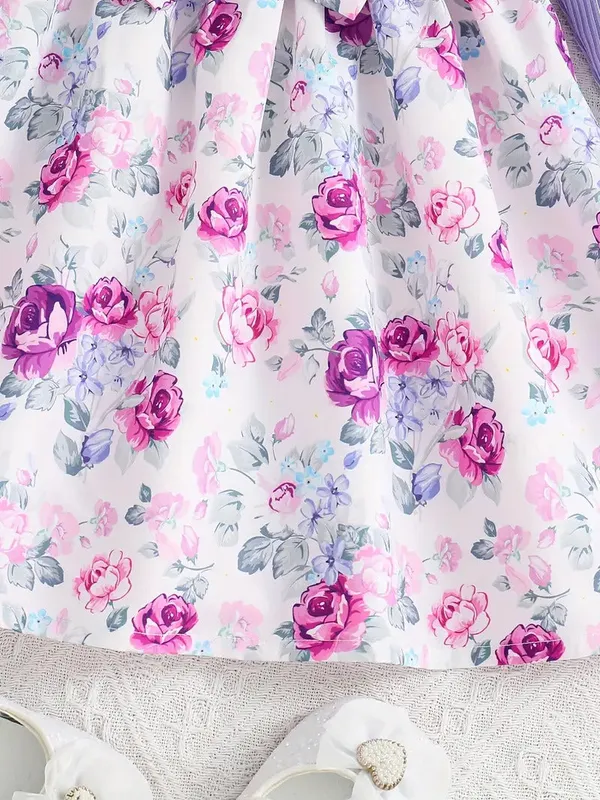 Purple_Beutiful_Disney_Knee_Style_Frock_For_Girl