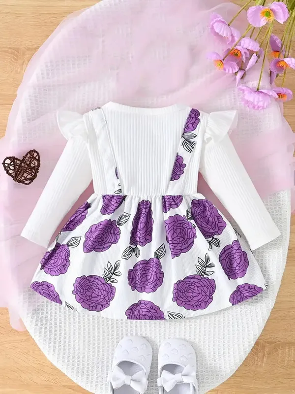 Purple_Disney_Polka_Stylish_Frock_For_Girls