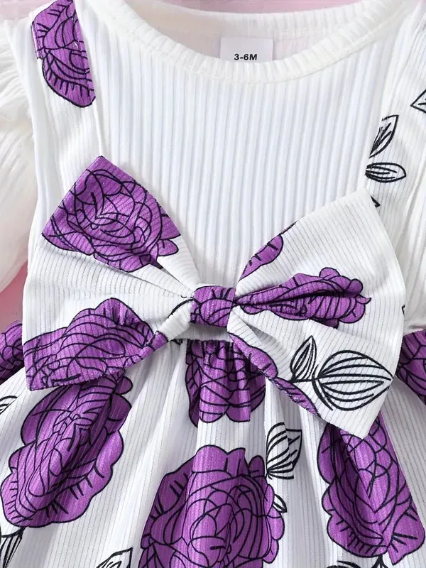 Purple_Disney_Polka_Stylish_Frock_For_Girls