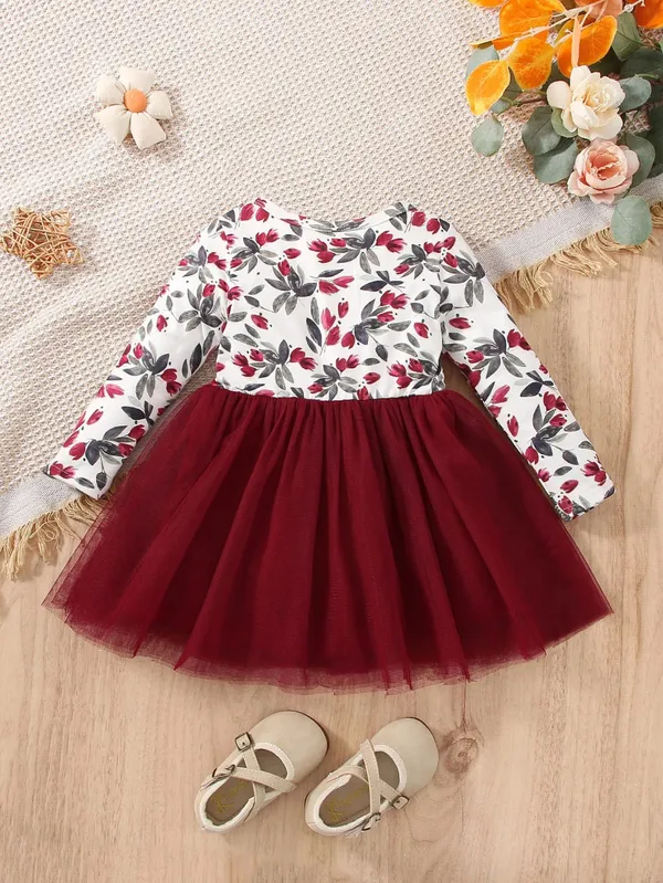 Red_Cute_Stylish_Beutifull_Frock_For_Girls