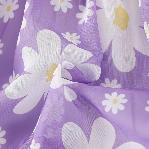 Purple_Princess_Style_Floral_Dress_For_Girls