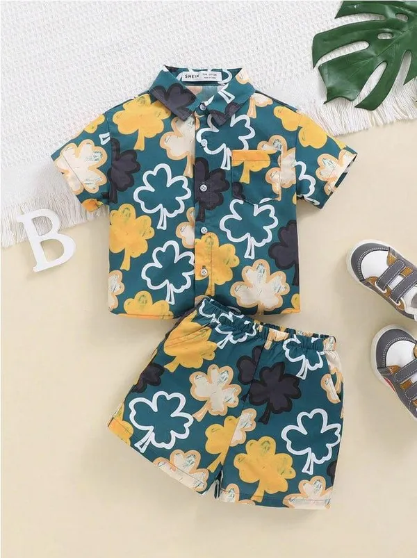 GREEN_LEAF_PRINTED_SHIRT_&_SHORT