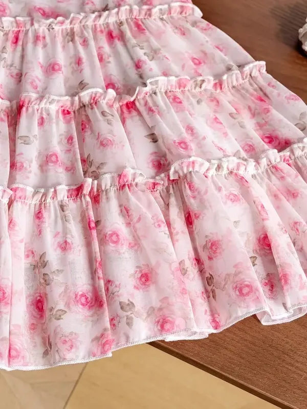 Lakhmi_pink_floral_disney_dress