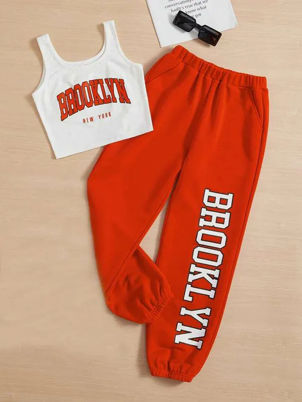 ORANGE_BROOKLYN_PRINTED_STYLE_TOP_&_BOTTOM