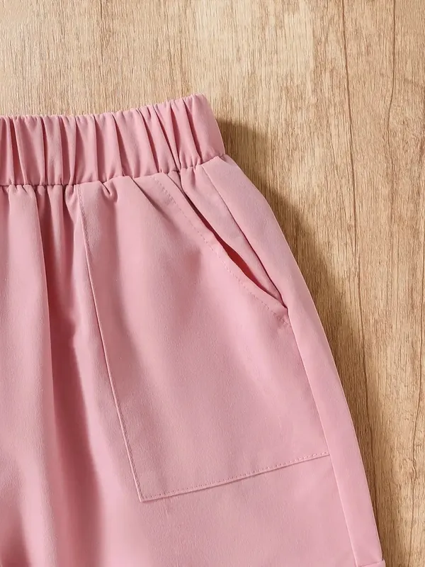 PINK_PRINCESS_ELEGANT_STYLE_JOGGER_AND_T-SHIRT
