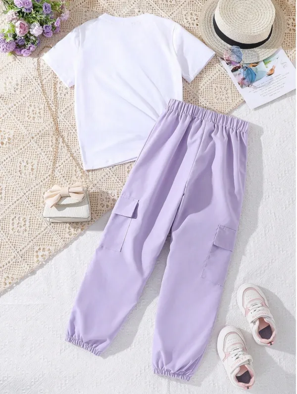 PURPLE_STYLE_PRINCESS_GIRLS_JOGGER_AND_T-SHIRT