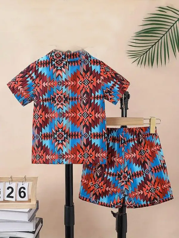RED_3D_ART_STYLE_SHIRT_AND_SHORT