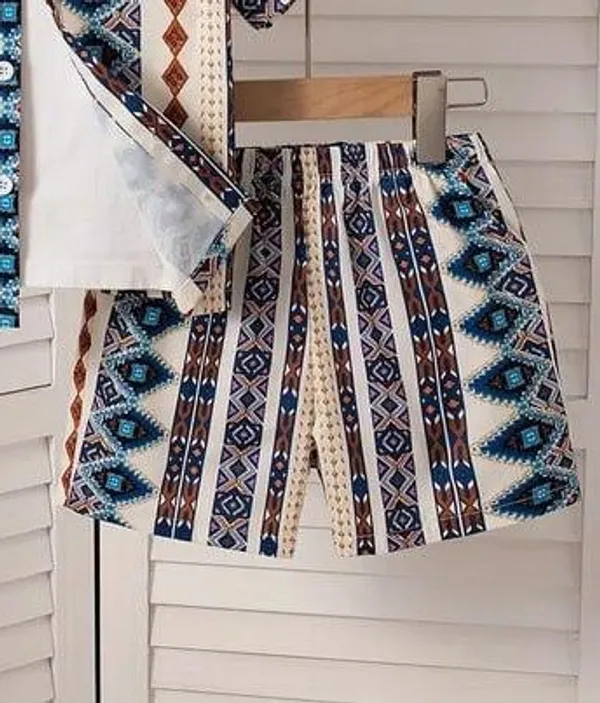 TRINGLE_ART_3D_PRINCE_SHIRT_AND_SHORT