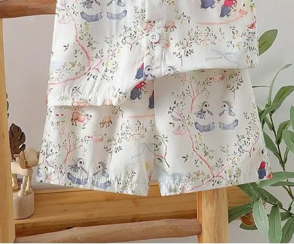 WHITE_CARTTON_PRINTED_SHIRT_AND_SHORT