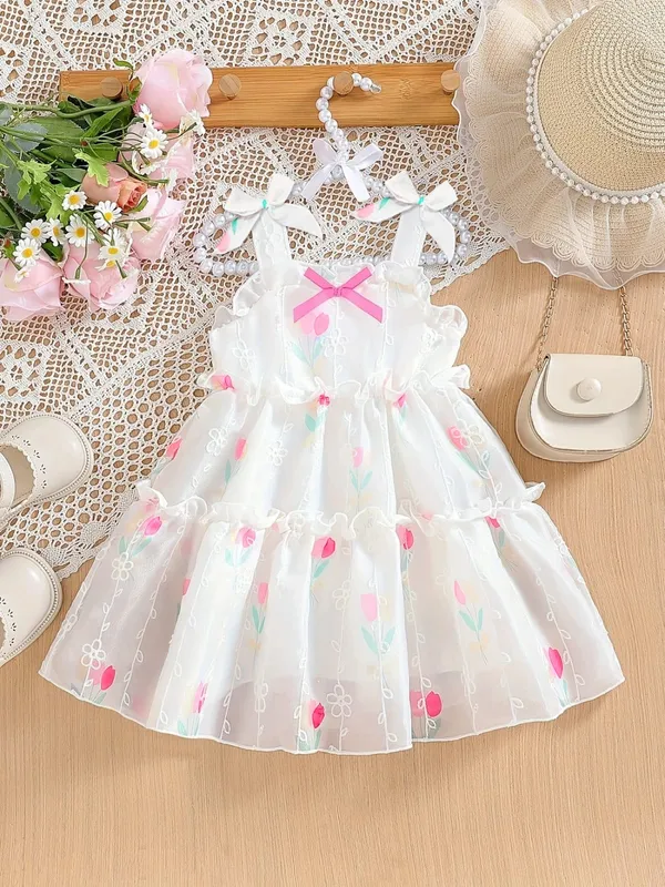 WHITE_DISNEY_FLORAL_FLOWER_DRESS