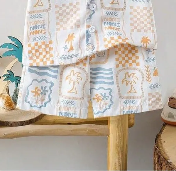 WHITE_GOA_PRINTED_STYLE_SHIRT_AND_SHORT