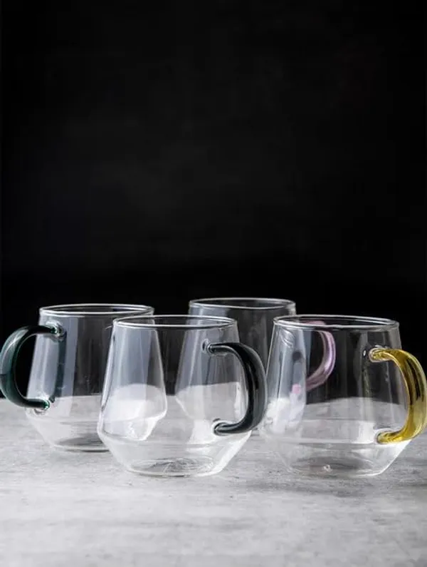 Set_of_6_-__Premium_Glass_Coffee_Mugs_with_Convenient_Handle_-_Glass_Layer_Tea_&_Coffee_Cup_Glass_Mugs_for_hot_&_Cold_Drinks_Coffee_Tea_Milk_cappuchino_Juice_(300ML_Mug,_2_Pieces)_(MCV-1)