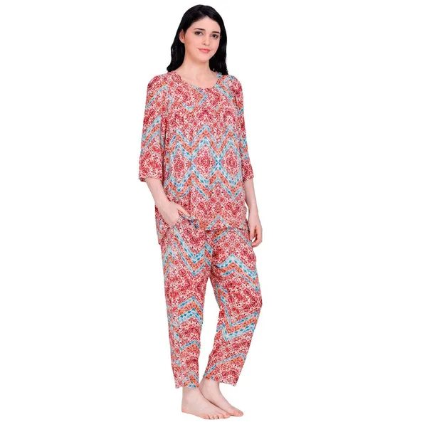 Pink_Rayon_Premium_&_Elegant_Top_&_Pyjama_For_Women