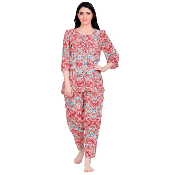Pink_Rayon_Premium_&_Elegant_Top_&_Pyjama_For_Women