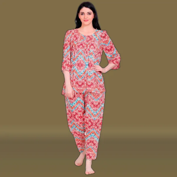 Pink_Rayon_Premium_&_Elegant_Top_&_Pyjama_For_Women