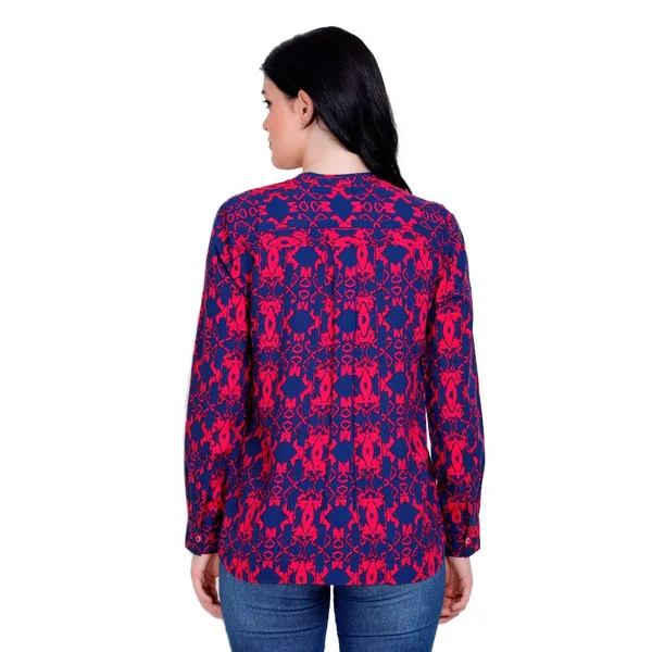 Blue_Cotton_Premium_&_Elegant_Top_For_Women