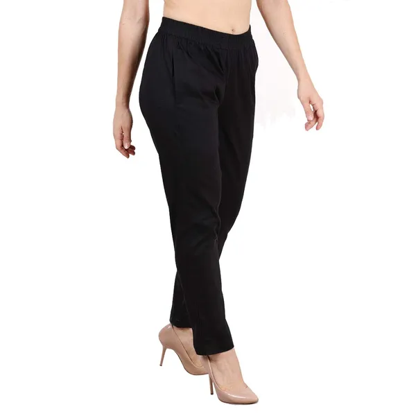 Black_Cotton_Premium_&_Elegant_Pant_For_Women