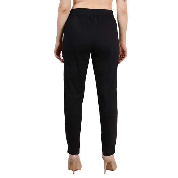 Black_Cotton_Premium_&_Elegant_Pant_For_Women