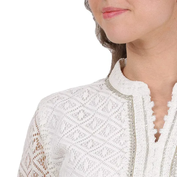 White_Cotton_Premium_&_Elegant_Kurta_&_Palazzo_For_Women