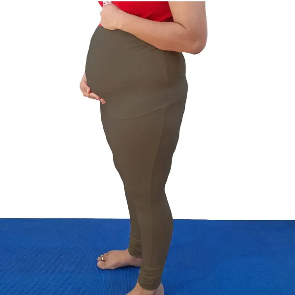 Dark_Grey_Polycotton_Premium_&_Elegant_Maternity_Jegging_For_Women