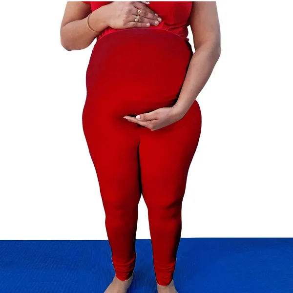 Red_Cotton_Premium_&_Elegant_Maternity_Jegging_For_Women