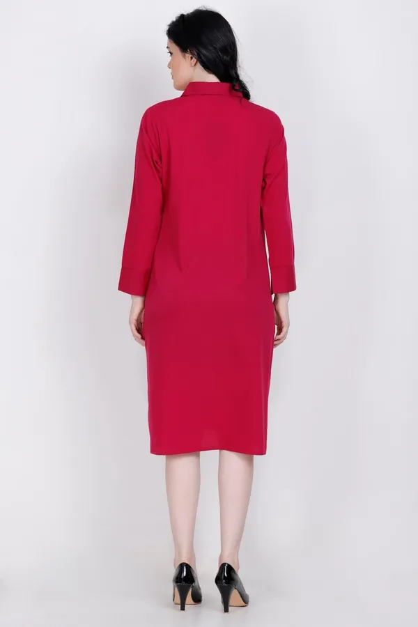 Multicolor_Polyester_Premium_&_Elegant_Dress_For_Women