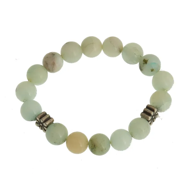 Amazonite_(Pale_Green_with_Spacers)_Handband