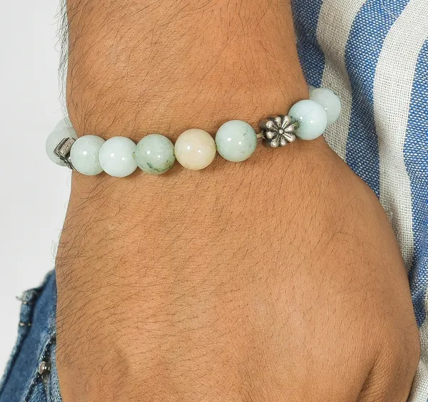 Amazonite_(Pale_Green_with_Spacers)_Handband