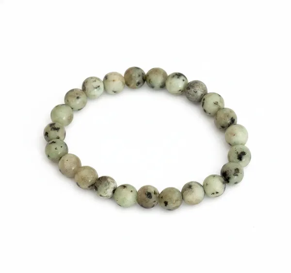 Kiwi_Jasper_(Pale_Green_with_Black_Spots)_Handband