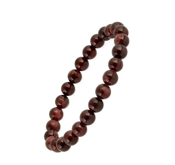 Red_Garnet_(Dark_Red/Wine_Beads)_Handband
