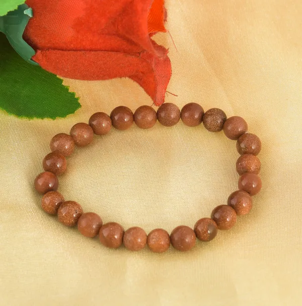 Red_Goldstone_(Sparkly_Red/Brown)_Handband