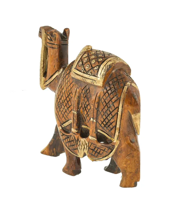 Wooden_Camel_with_Brass_Inlay