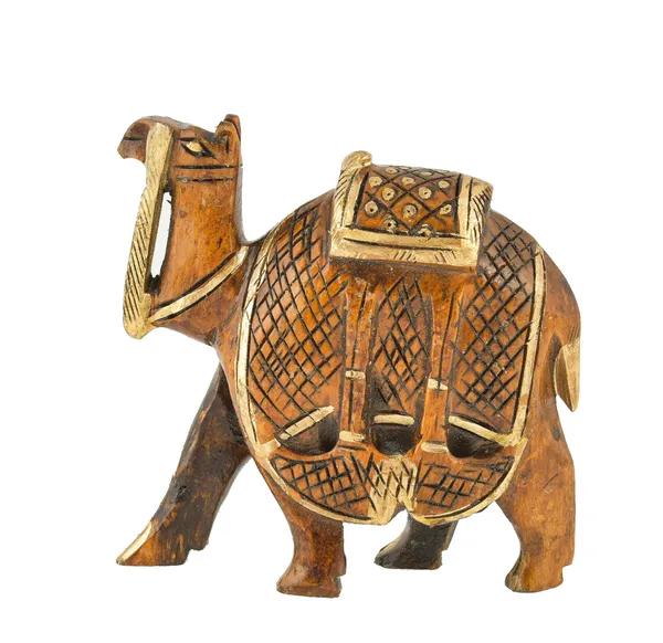 Wooden_Camel_with_Brass_Inlay