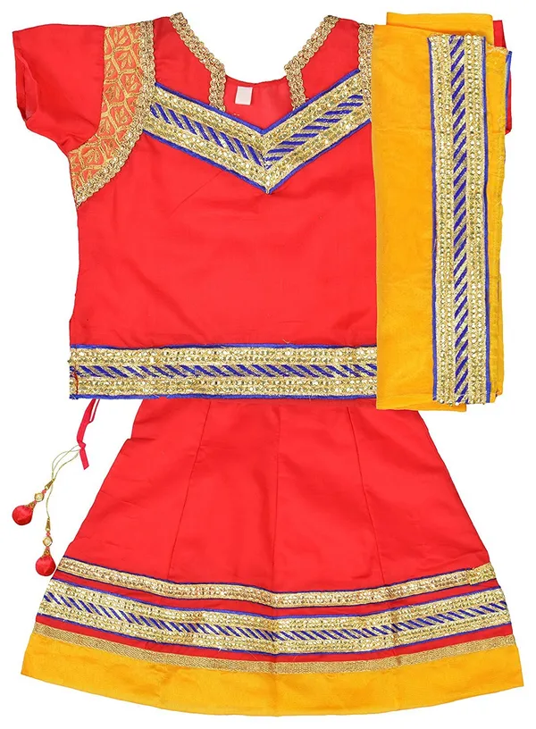 Girls_Cotton_Lehenga_Choli_Set_With_Dupatta
