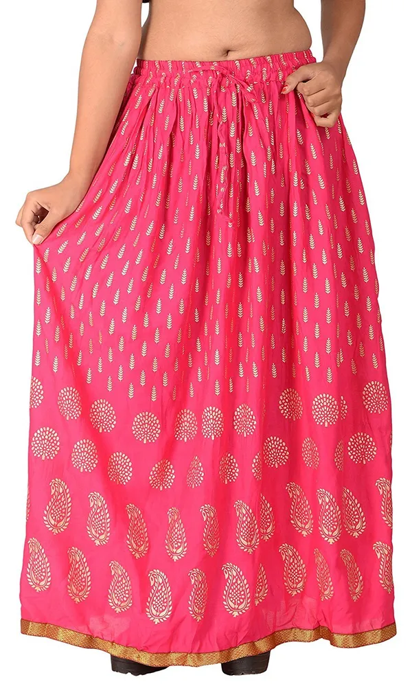Rayon_Printed_Long_Skirt