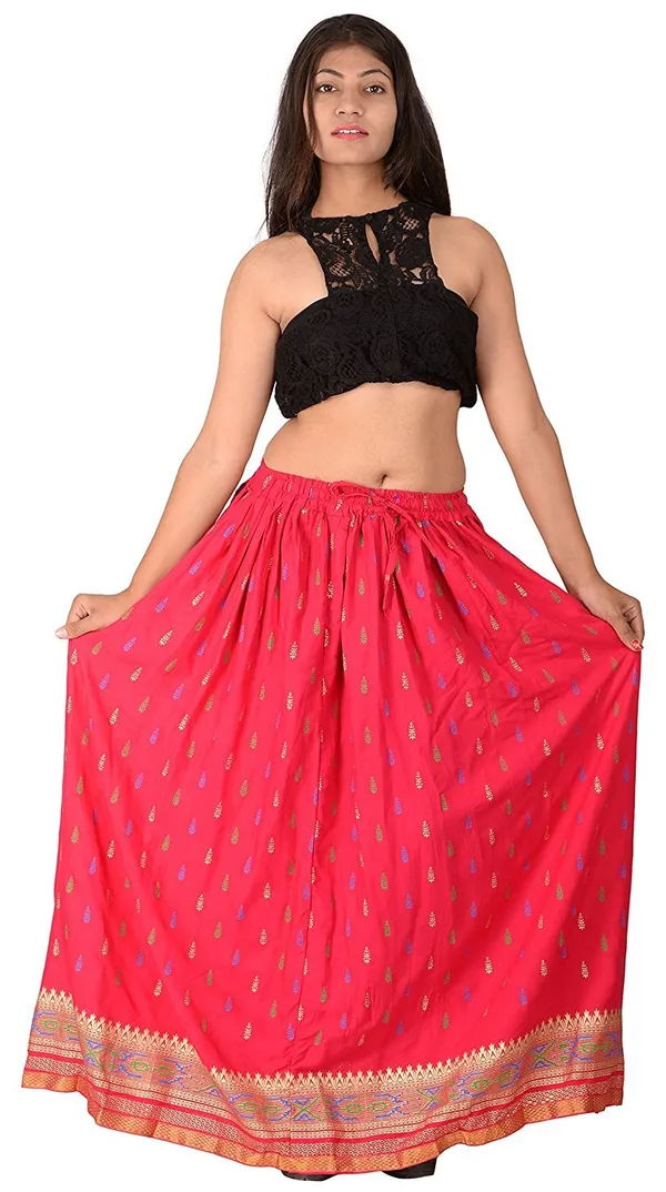 Women_S_Rayon_Printed_Long_Skirt
