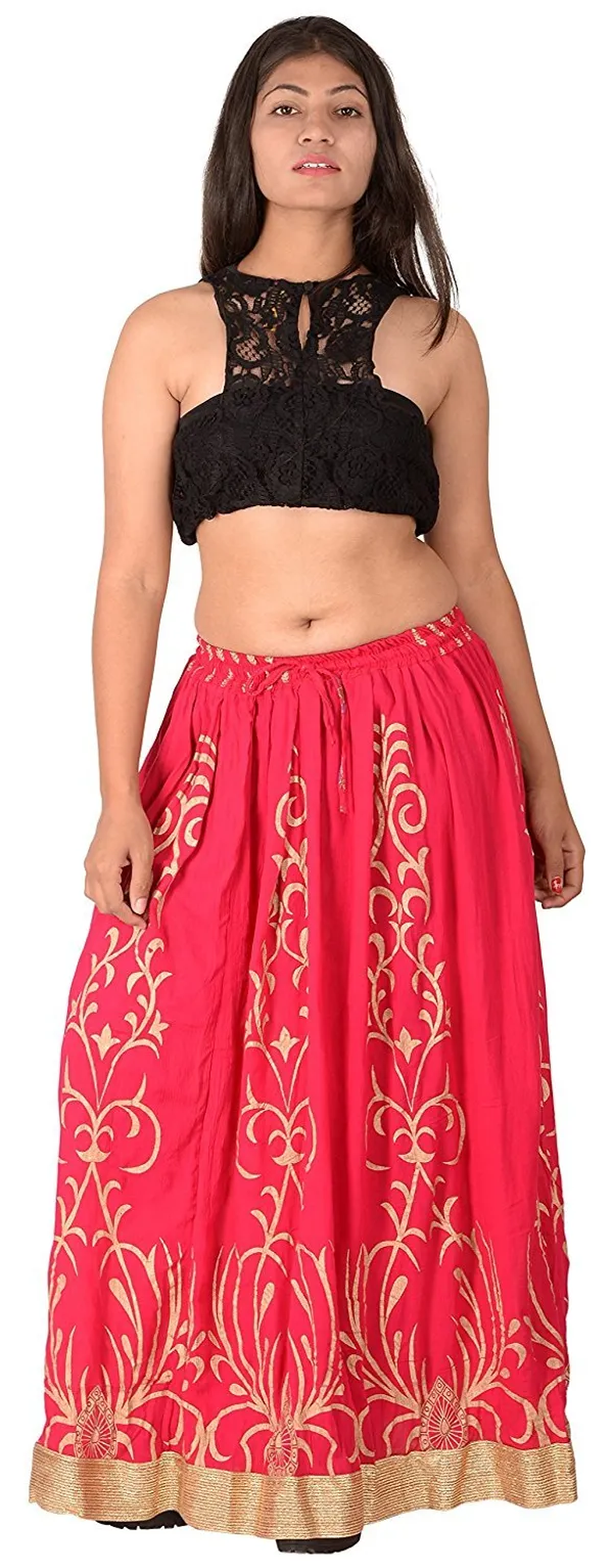 Rayon_Printed_Long_Skirt