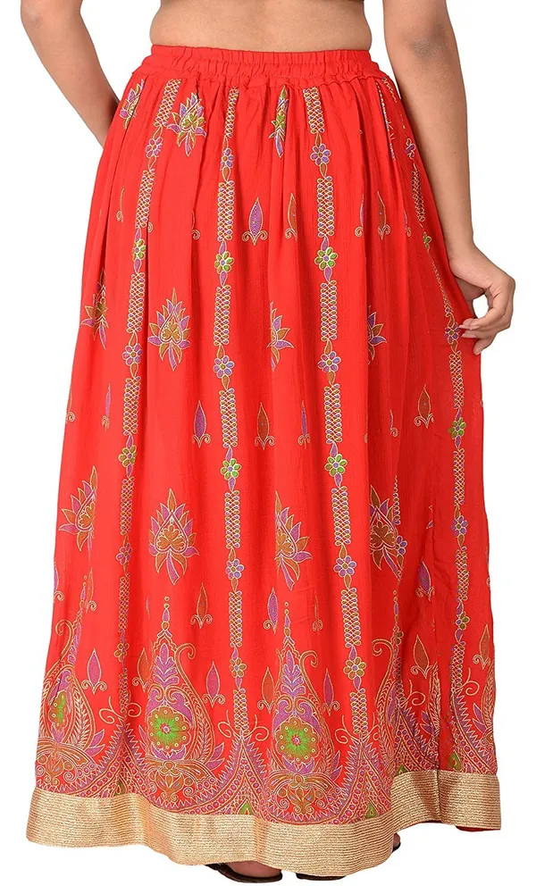 Rayon_Printed_Long_Skirt