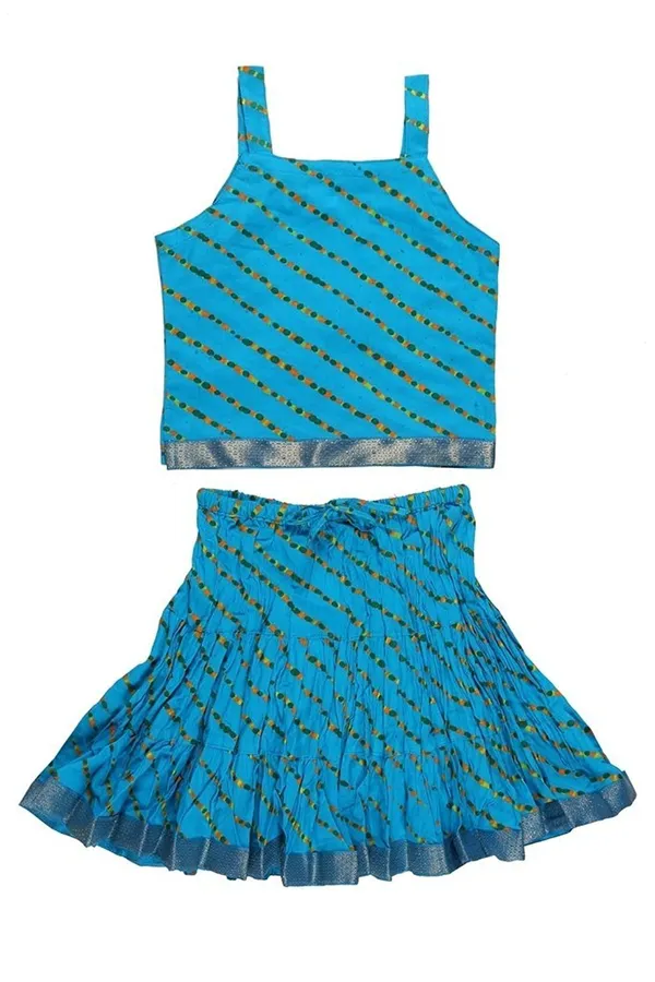 Rajasthani_Block_Print_Skirt_And_Top_Set