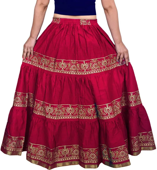 Cotton_Flared_Skirt