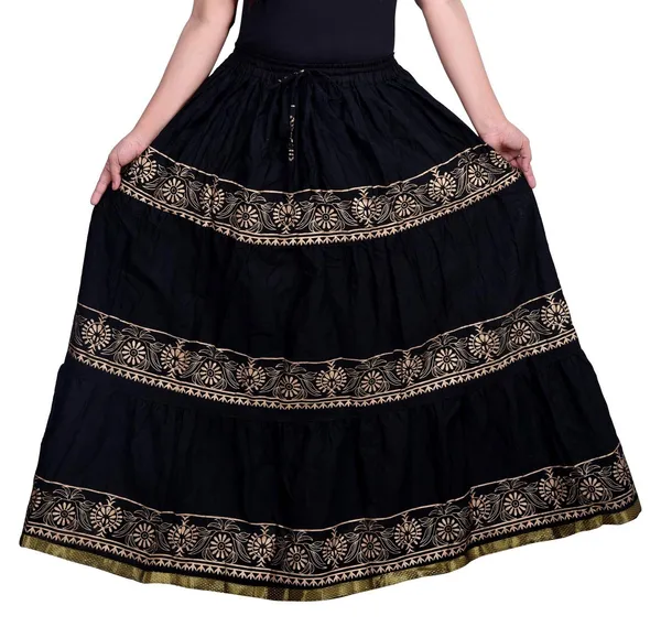 Cotton_Printed_Flared_Skirt