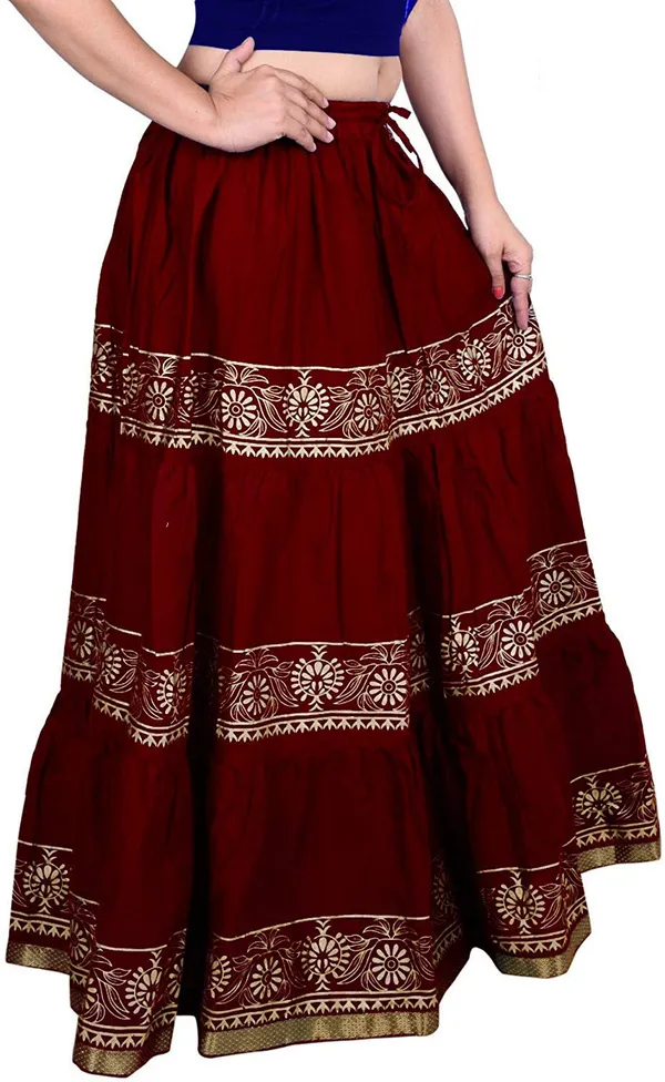 Women_S_Cotton_Printed_Flared_Skirt