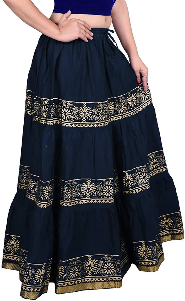 Cotton_Printed_Flared_Skirt