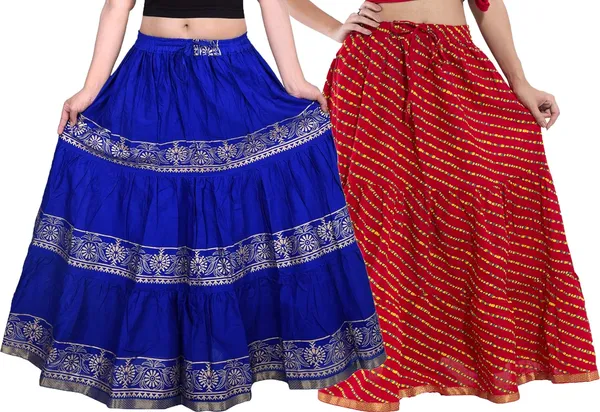 Cotton_Flared_Long_Skirt