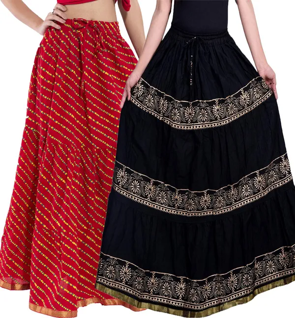 Cotton_Flared_Long_Skirt