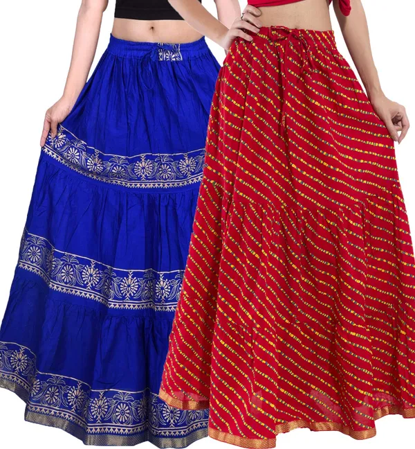 Cotton_Flared_Long_Skirt