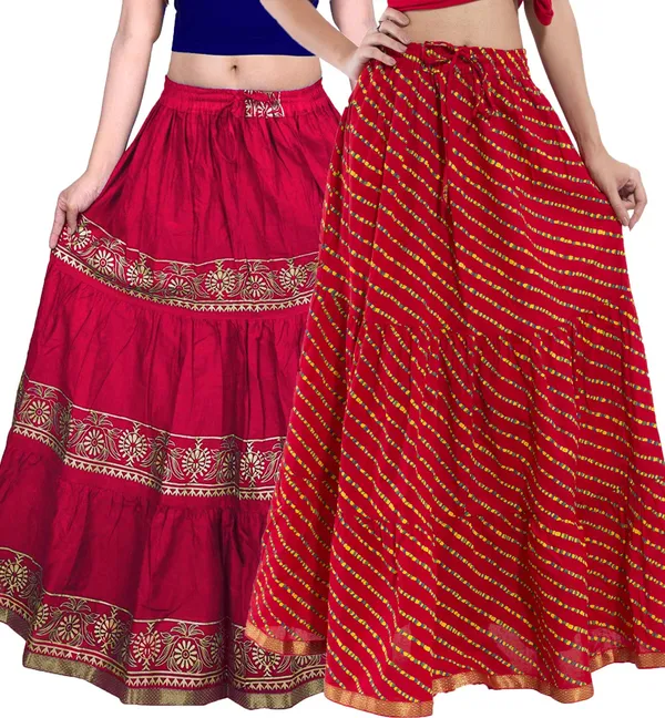 Cotton_Flared_Long_Skirt